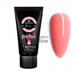 PolyGel UV LED pentru unghii false SELA Profesional de 30ml Cod 007 Corai Nude